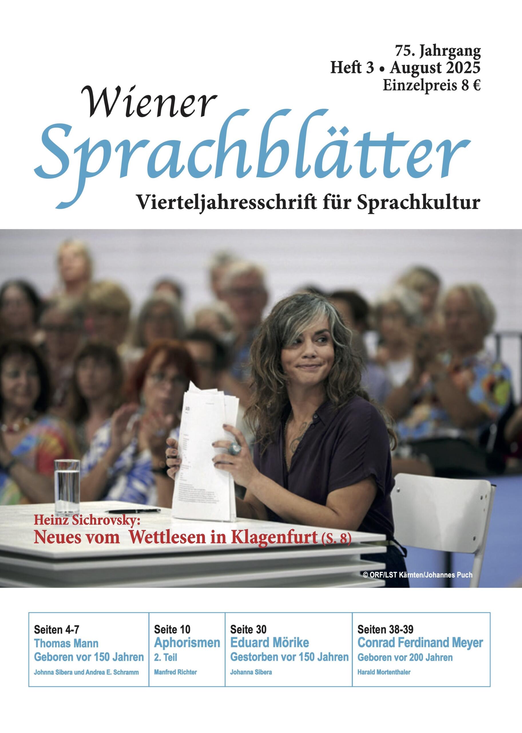 WSB 75. Jahrgang Heft 3